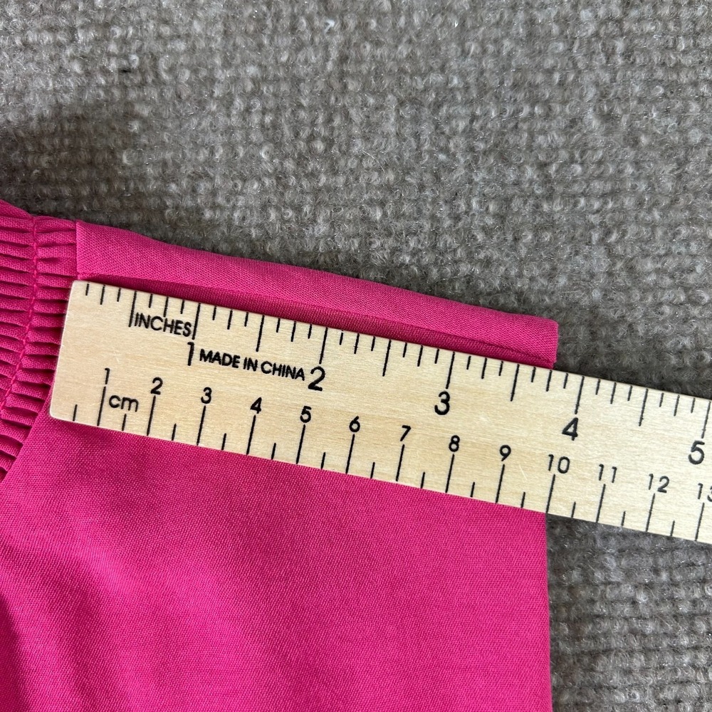 Laundry‎ by Shelli Segal A Line Dress Womens 16 Fuchsia Purple Tiered Sleeveless - Picture 11 of 12